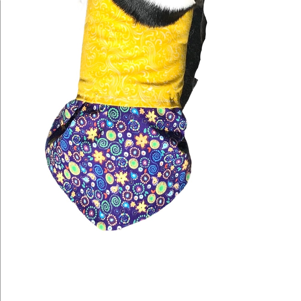Cute custom made dog dress12-14 lbs spring